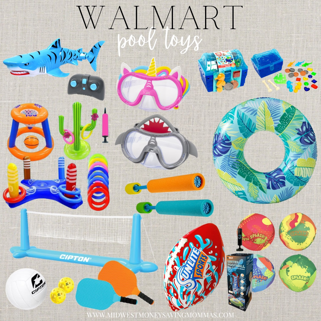 Pool toys from Walmart

Summer toys summer activities pool games kids toys

#LTKKids #LTKSeasonal #LTKmomlife