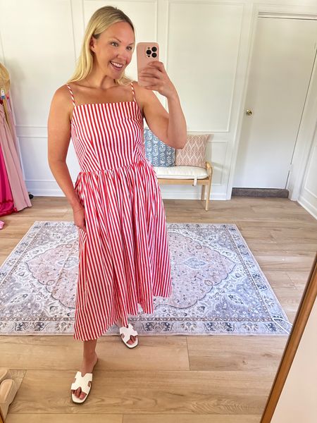 Love this and it’s perfect for Memorial Day weekend or any summer party! It zippers in the back and has adjustable straps. I’m wearing a medium. Mother’s Day, country concert, summer outfit 

#LTKmidsize #LTKSeasonal #LTKstyletip