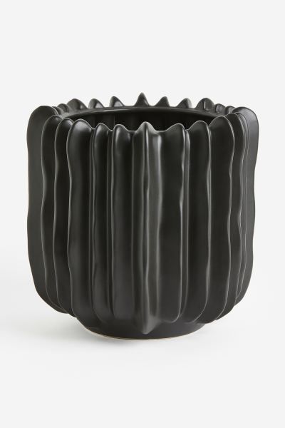 Large Stoneware Plant Pot | H&M (US + CA)