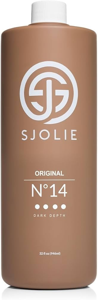SJOLIE Spray Tan Solution - No. 14 - Dark Depth Tanning Spray | Hydrating Sunless Tanner for Long... | Amazon (US)