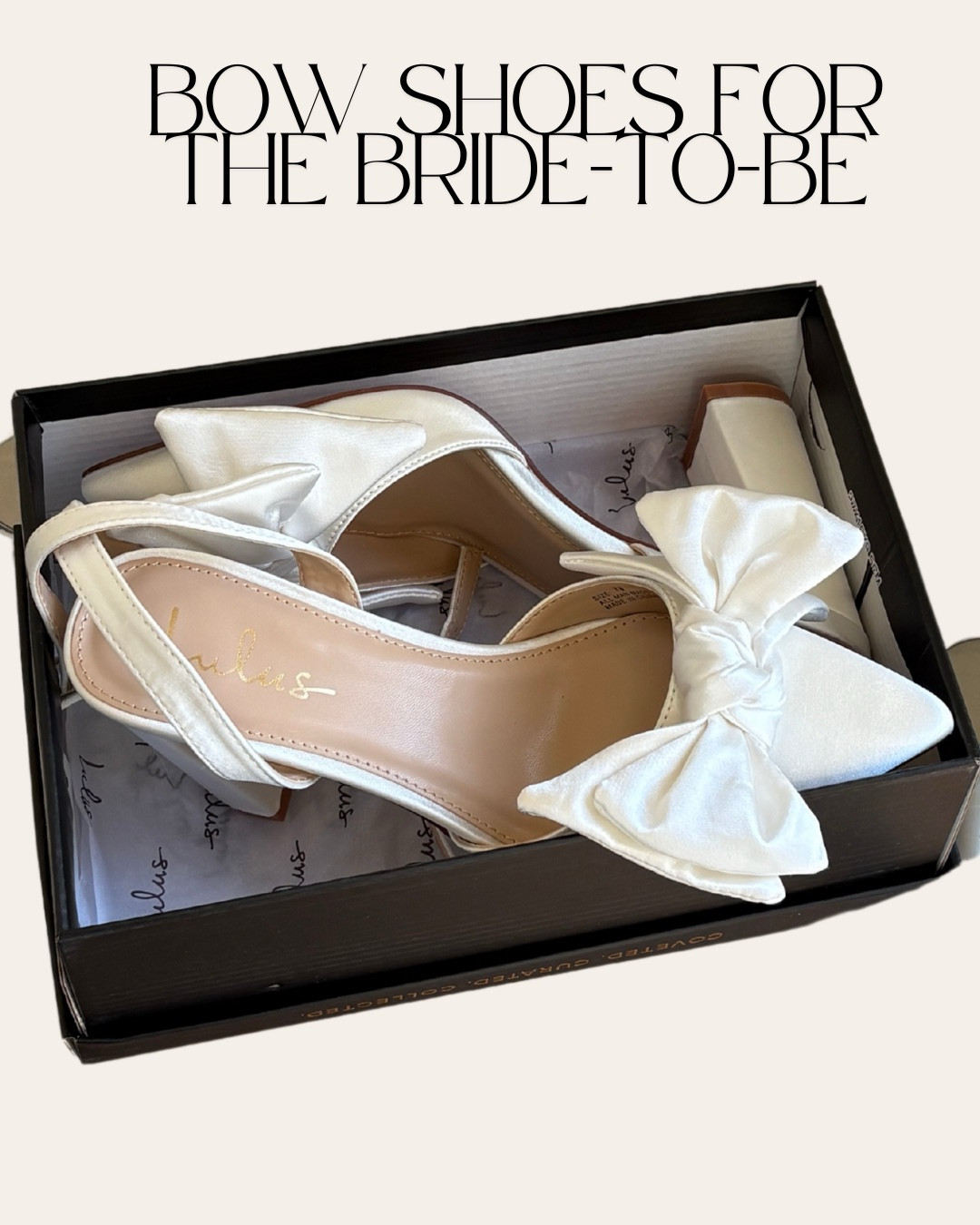 The perfect bow shoes for brides! 👰🏻‍♀️🤍💍

#LTKFindsUnder100 #LTKWedding