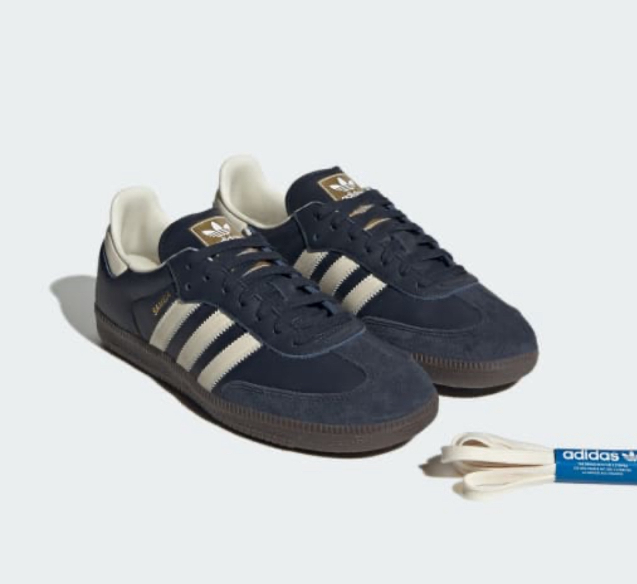 Navy Blue Sambas!! 

#LTKShoeCrush #LTKWorkwear #LTKStyleTip