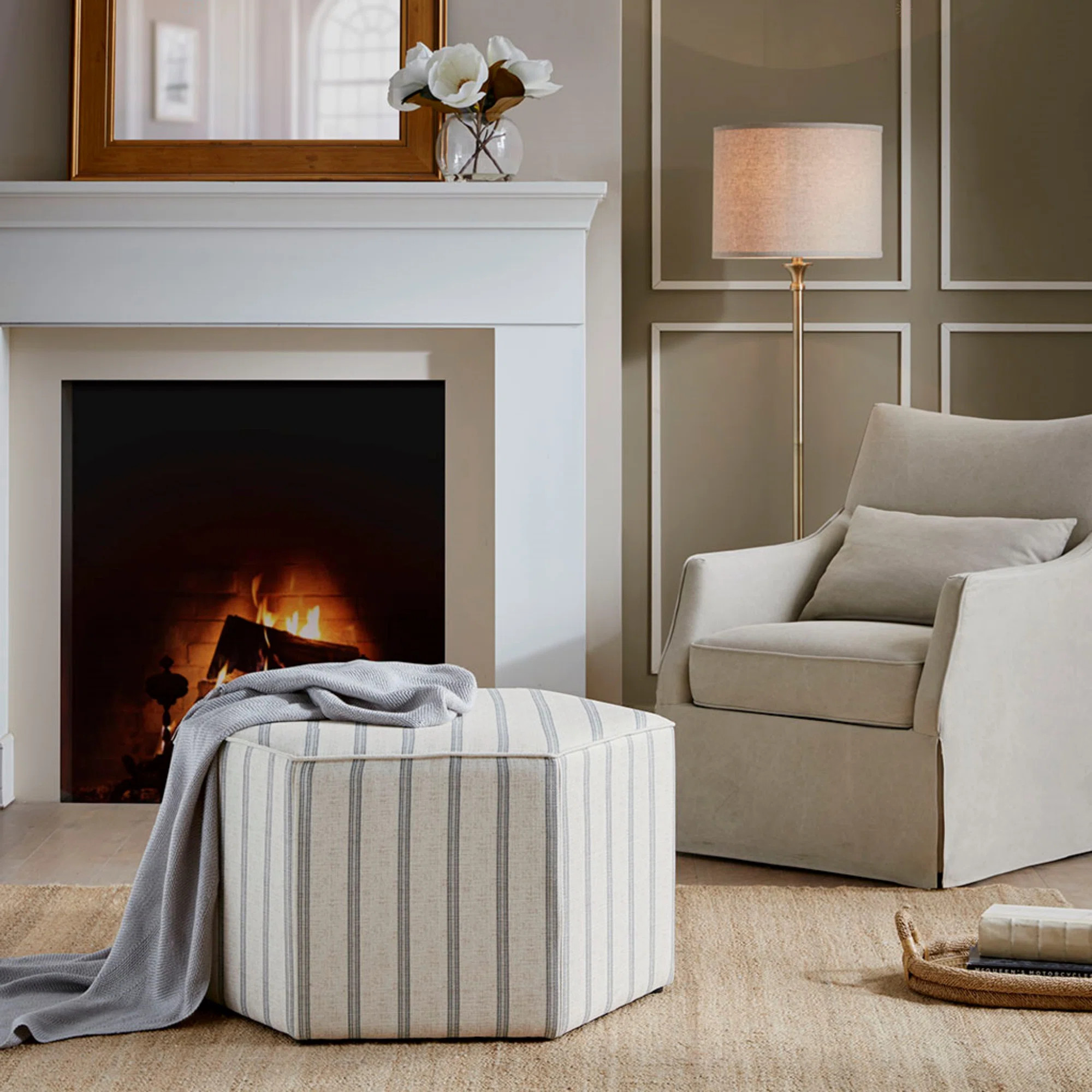 Gracie Oaks Cocktail Ottoman | Wayfair | Wayfair North America