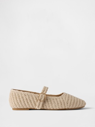 Kids Crochet Mary Jane Flats | Gap (CA)