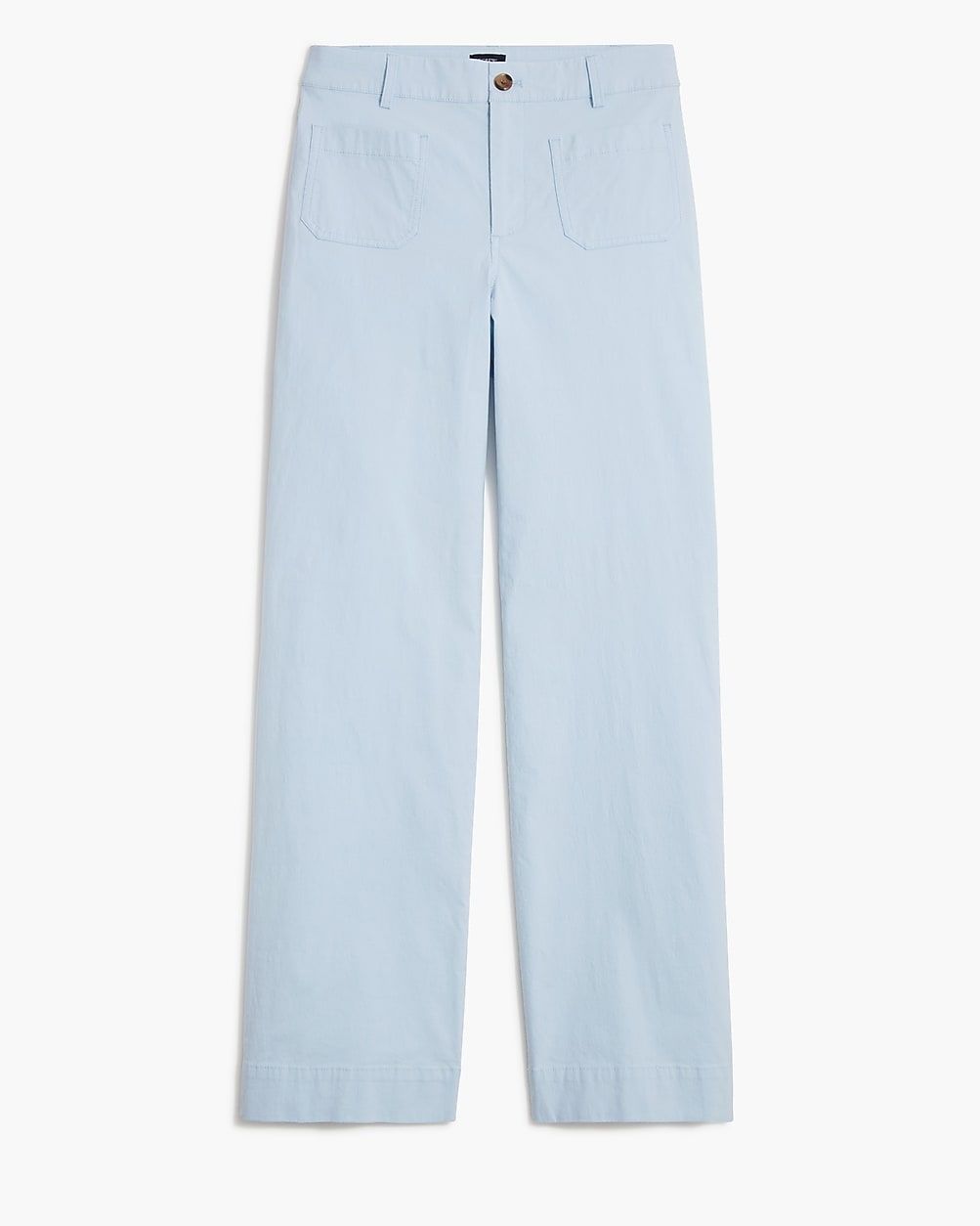 High-rise patch-pocket wide-leg pant | J.Crew Factory