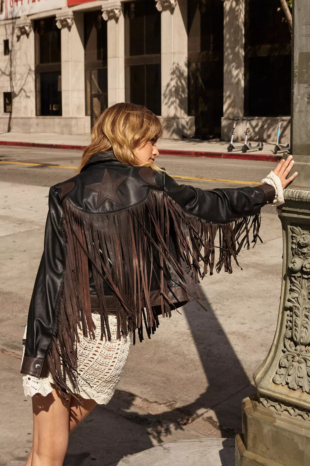 Real Leather Fringed Festival Jacket | Nasty Gal (US)