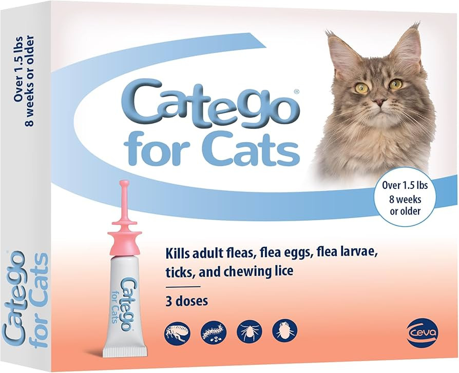 for Cats Flea and Tick Treatment & Prevention (over 1.5 lbs) 3-month supply | Amazon (US)