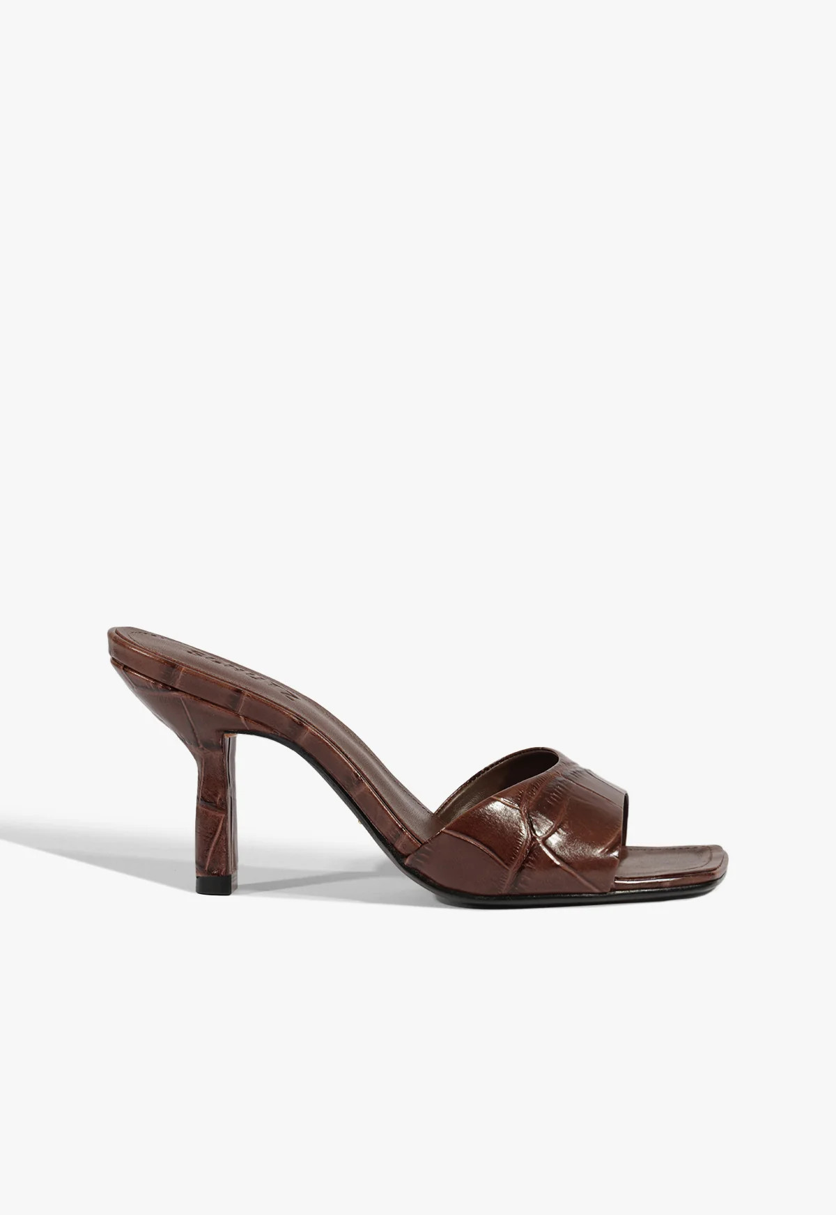 Root Brown Croc Sandal Posseni | SCHUTZ | Schutz (US)