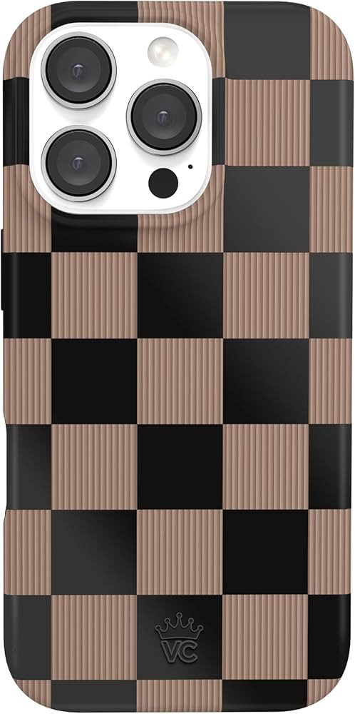 Velvet Caviar Checkered Phone Case for iPhone 16 Pro - Cute Protective Cover for Women - Compatib... | Amazon (US)