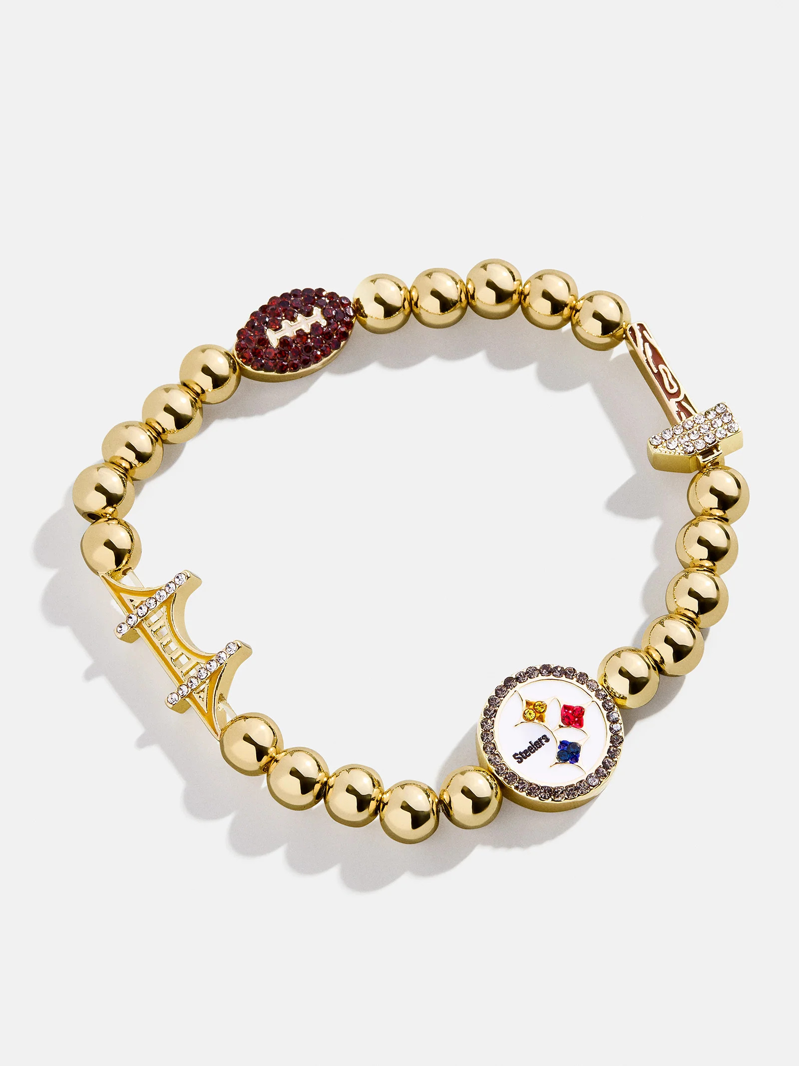Pittsburgh Steelers NFL Charm Bracelet - Pittsburgh Steelers | BaubleBar (US)