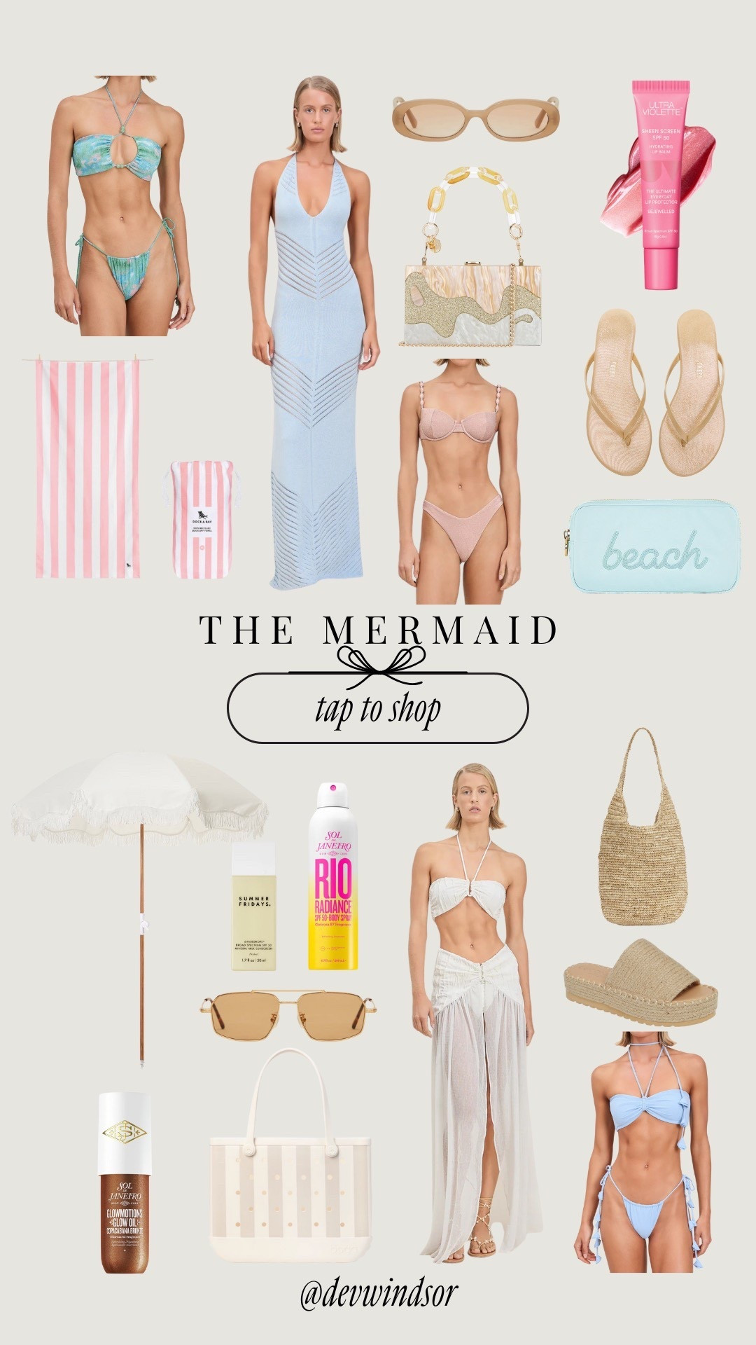 GIFTS FOR THE MERMAID 🧜‍♀️ Swim sets, chic cover-ups, beach bags & skincare!

#LTKHoliday #LTKGiftGuide #LTKSeasonal