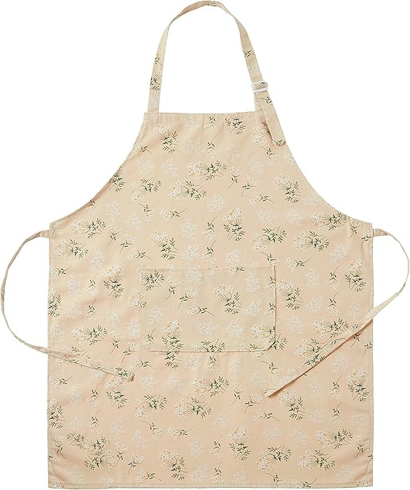 Aprons for Women with Pockets, Japanese Linen Kitchen Apron, Adjustable Lightweight Breathable Em... | Amazon (US)