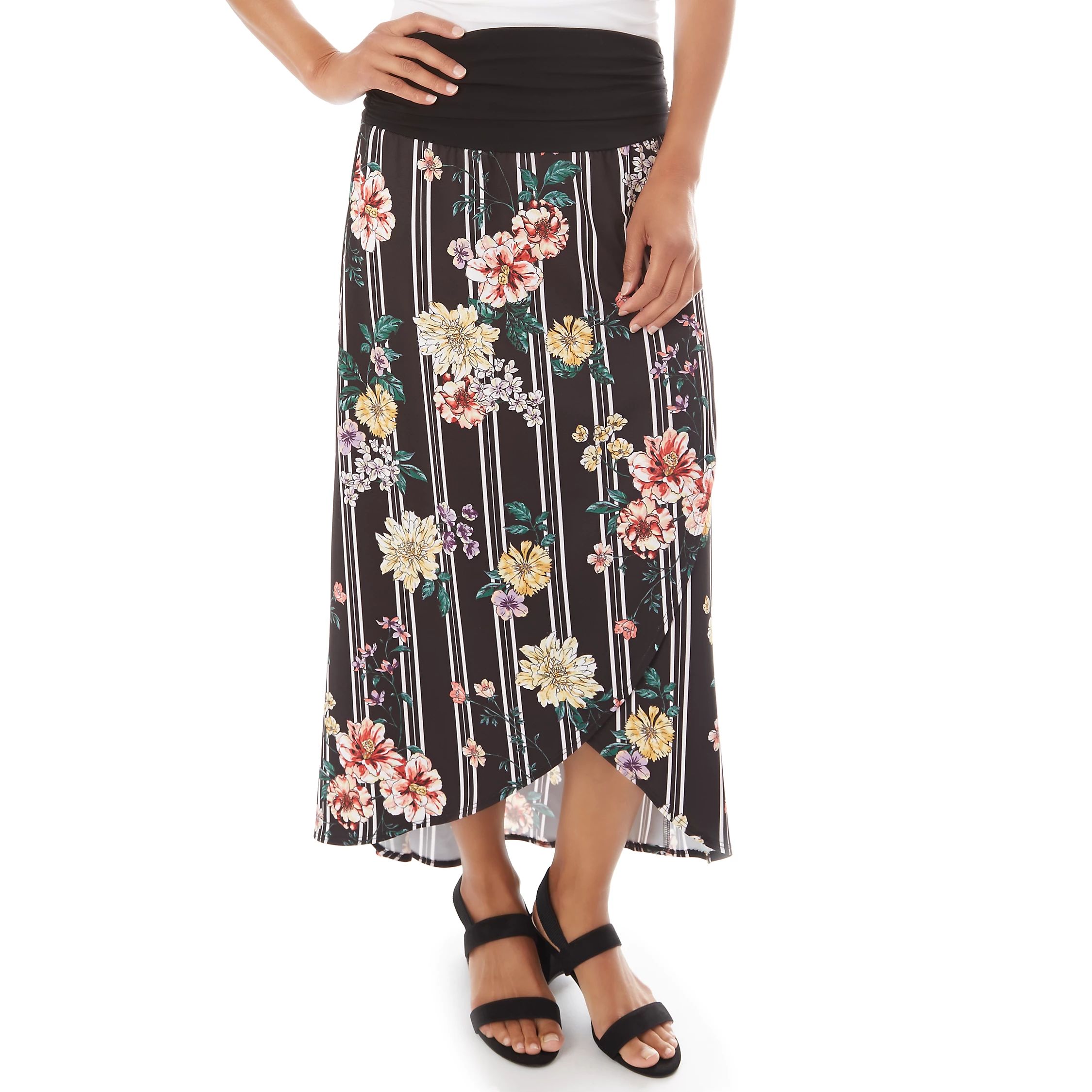 Women's Apt. 9® Printed Tulip Skirt | Kohl's