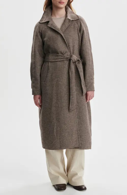 Varley Tomlinson Belted Coat in Deep Taupe/sandshell at Nordstrom, Size Large | Nordstrom