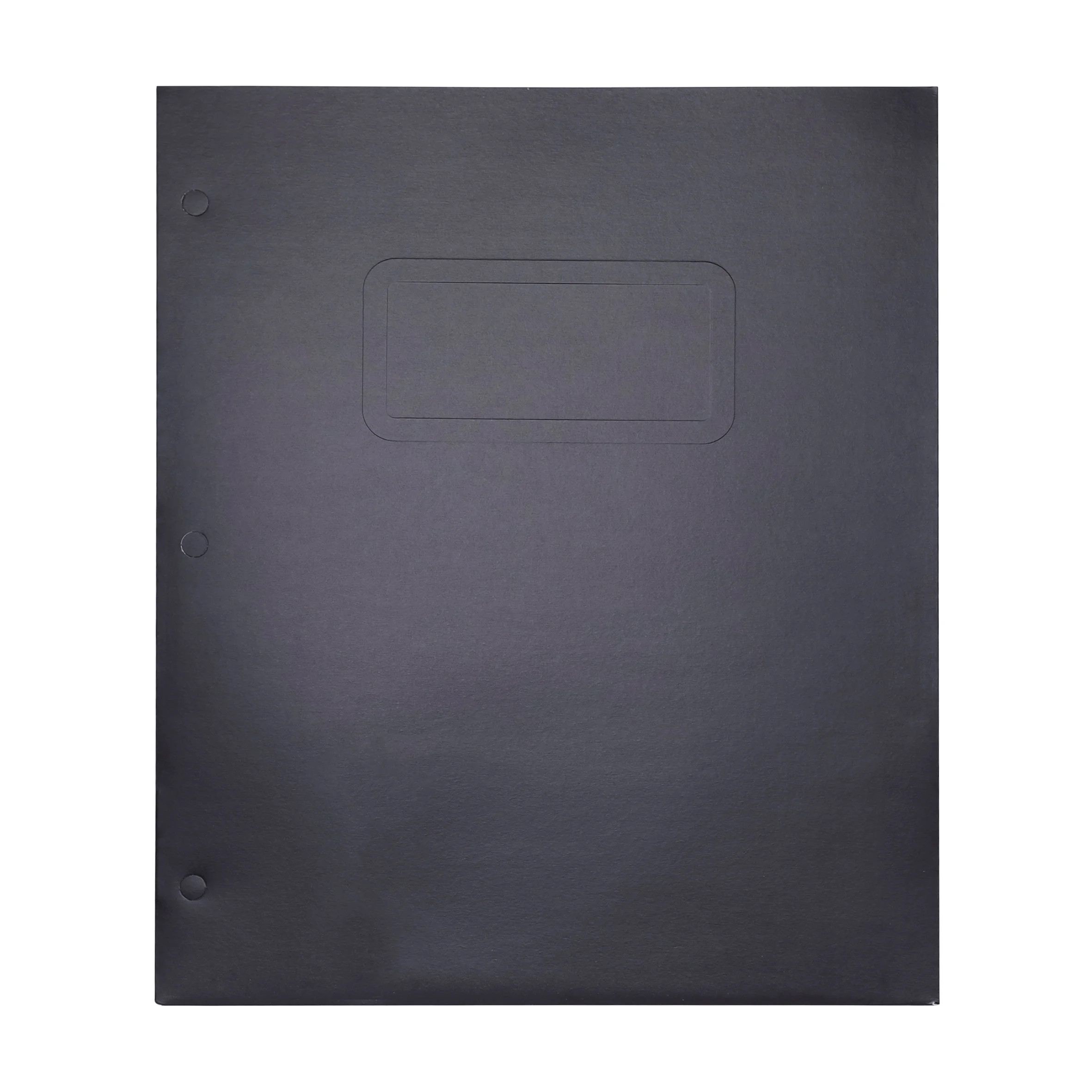 Pen + Gear Two Pocket Paper Folder, Solid Black Color, Letter Size - Walmart.com | Walmart (US)