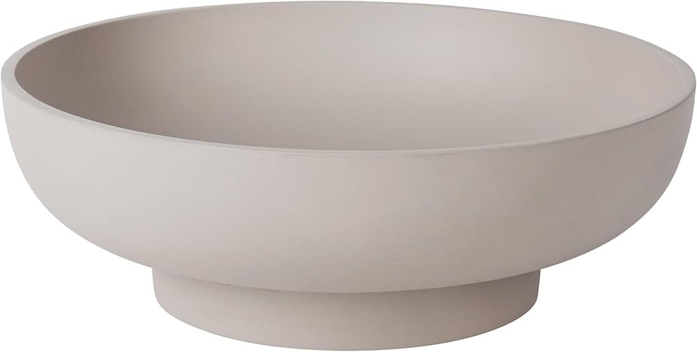 Large Decorative Concrete Bowl, Modern Handicraft Bowls for Home Decor, Decorative Fruit Bowl for... | Amazon (US)