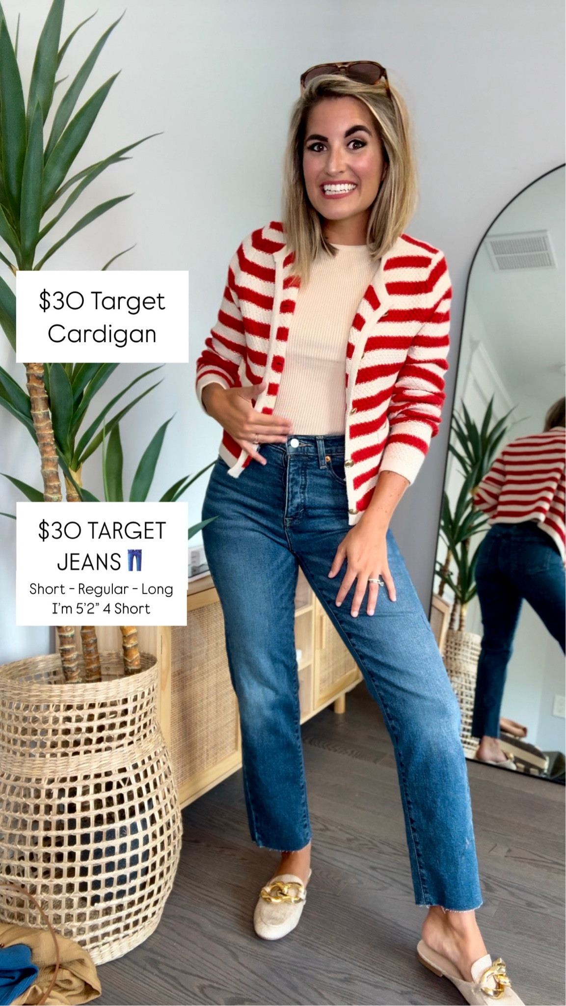 🎯 TARGET X AMAZON HAUL. Jeans $30 & $13 Tops with 50% off CODE👉 HWG2LYYS
Belts just $4 & Bags $25-$30!
5’2” 125lbs wearing size small top size 4 jeans and pants. Size 4 short jean. 
.
Target jeans, Target pants, Target, Target shorts, Target sweater, Target dress, Target work outfit, Jeans, denim, summer denim, jeans shorts, USA crew neck, USA, USA top, 4th of July outfit, Fourth of July outfit, USA top, USA sweatshirt, athletic shorts, crochet top, linen top, crochet dress, white jeans, white wide leg jeans 
Basic top, work outfit, workwear, white jeans, white jeans outfit, black top, ruffle sleeve top, white tee, white tee shirt, 
Vacation outfits, jeans, summer denim, denim, Walmart , Amazon, Jean shorts, shorts, Amazon shorts, flare jeans, mom jeans, workwear, work style, jeans, wide leg jeans, white wide leg jeans 

#LTKWorkwear #LTKBacktoSchool #LTKSaleAlert