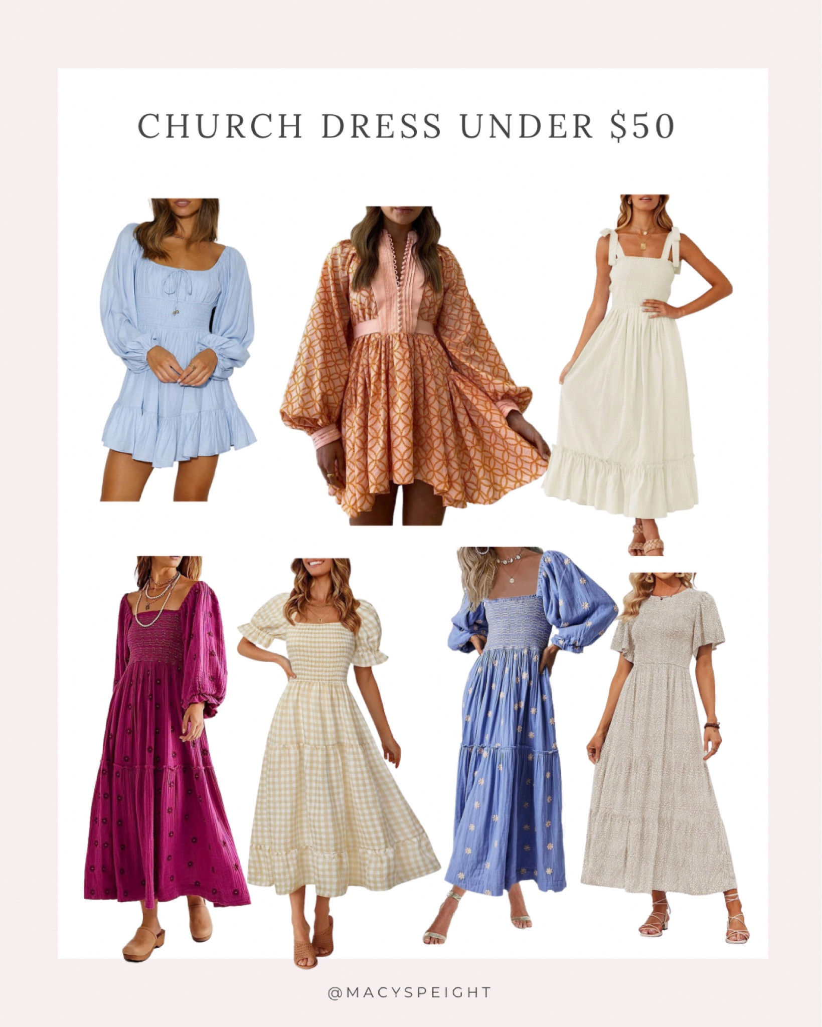 affordable church dresses !! 

church dress, modest dresses, amazon fashion, maxi dresses, dresses under 50

#LTKFind #LTKstyletip #LTKunder50