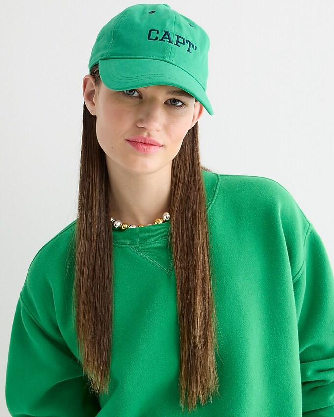 Embroidered heritage baseball cap | J. Crew US