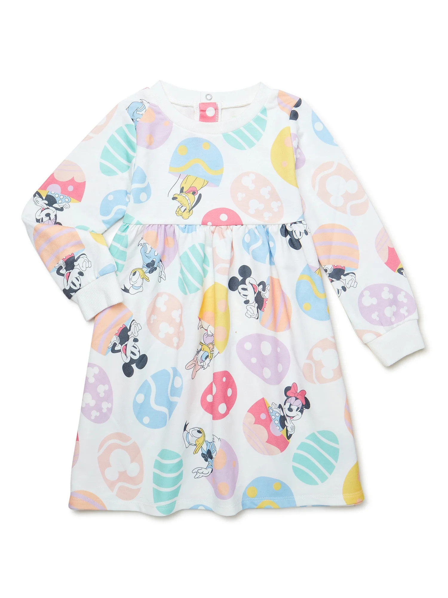 Mickey & Friends Easter Toddler Girl Dress, Sizes 12M-5T | Walmart (US)