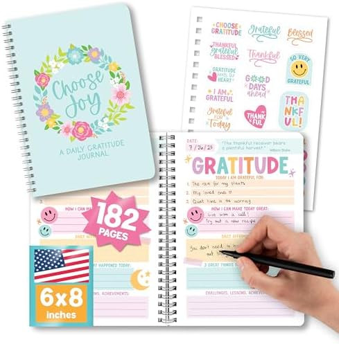 Hadley Designs Daily Gratitude Journal For Women With Prompts - Christian Gratitude Journal for W... | Amazon (US)