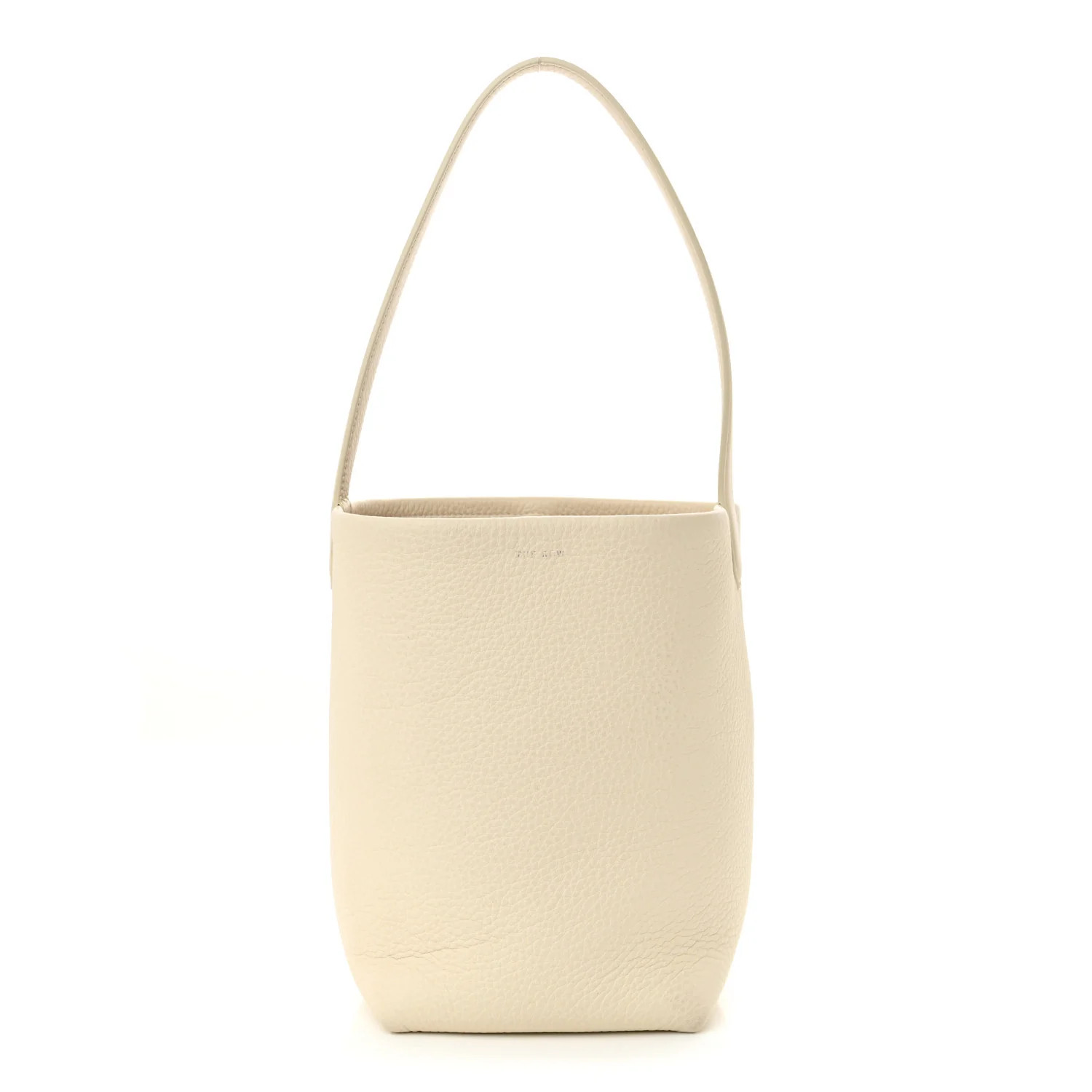 Grained Calfskin Small N/S Park Tote Ivory | FASHIONPHILE (US)