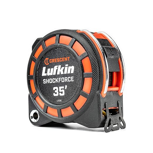 Lufkin 1-3/16" x 35' Shockforce™ G1 Dual Sided Tape Measure - L1135 | Amazon (US)