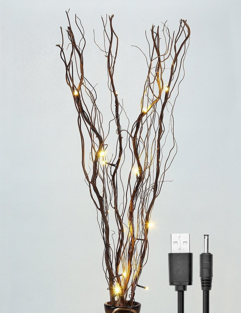 Lightshare Lighted Branches - Natural Twig Vase Filler, 36 inches | Walmart (US)
