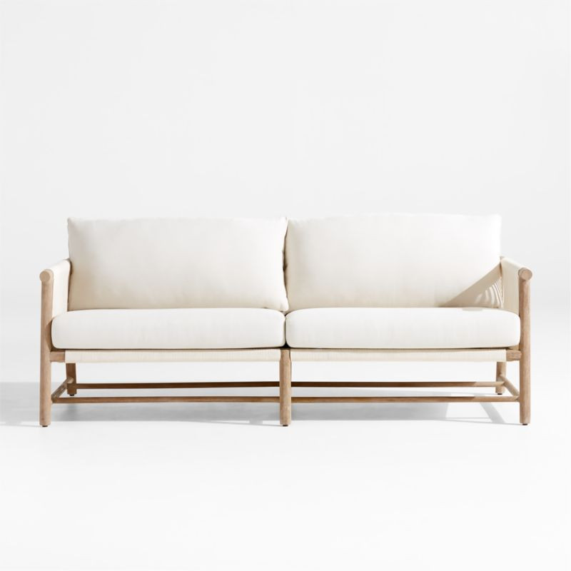 Fen 77" Outdoor Sofa + Reviews | Crate & Barrel | Crate & Barrel