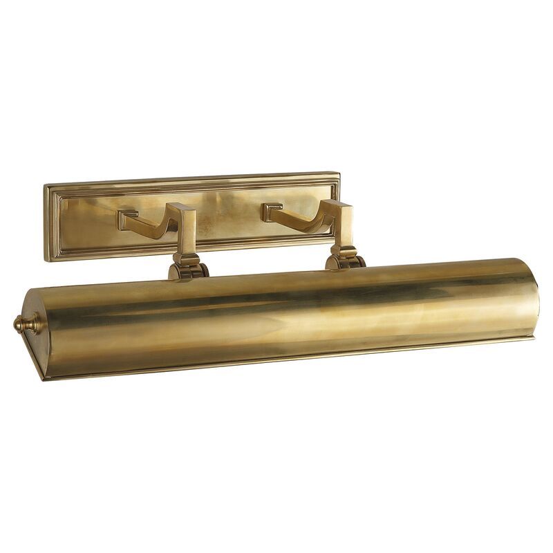 Dean 18" Picture Light, Natural Brass | One Kings Lane