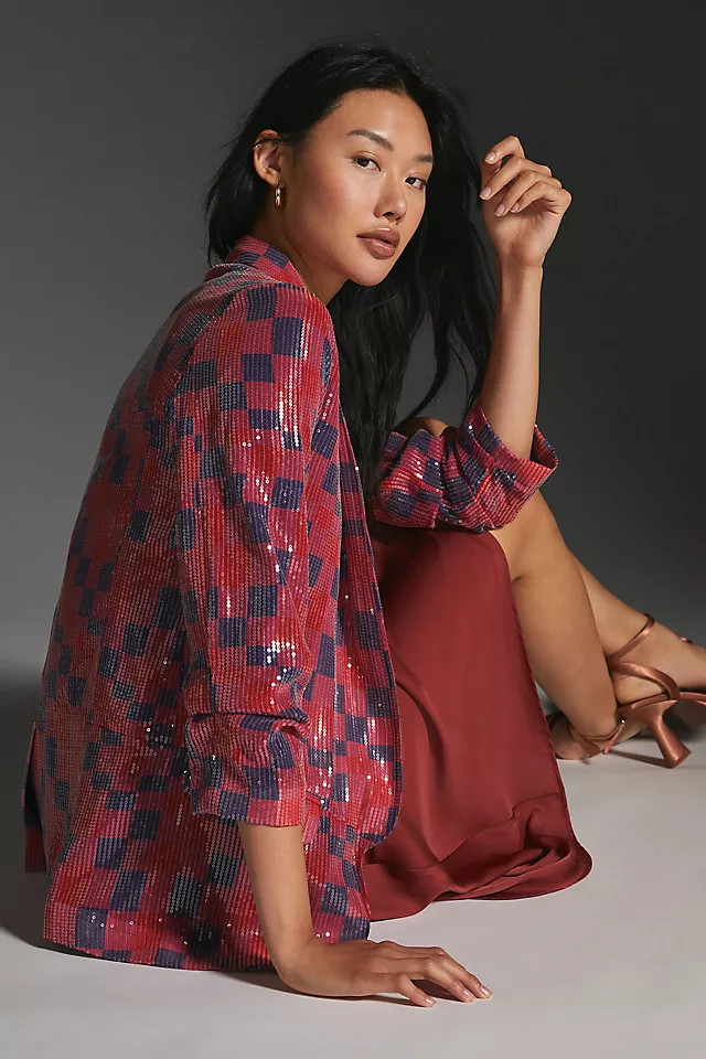 Hutch Romeo Sequin Blazer | Anthropologie (US)