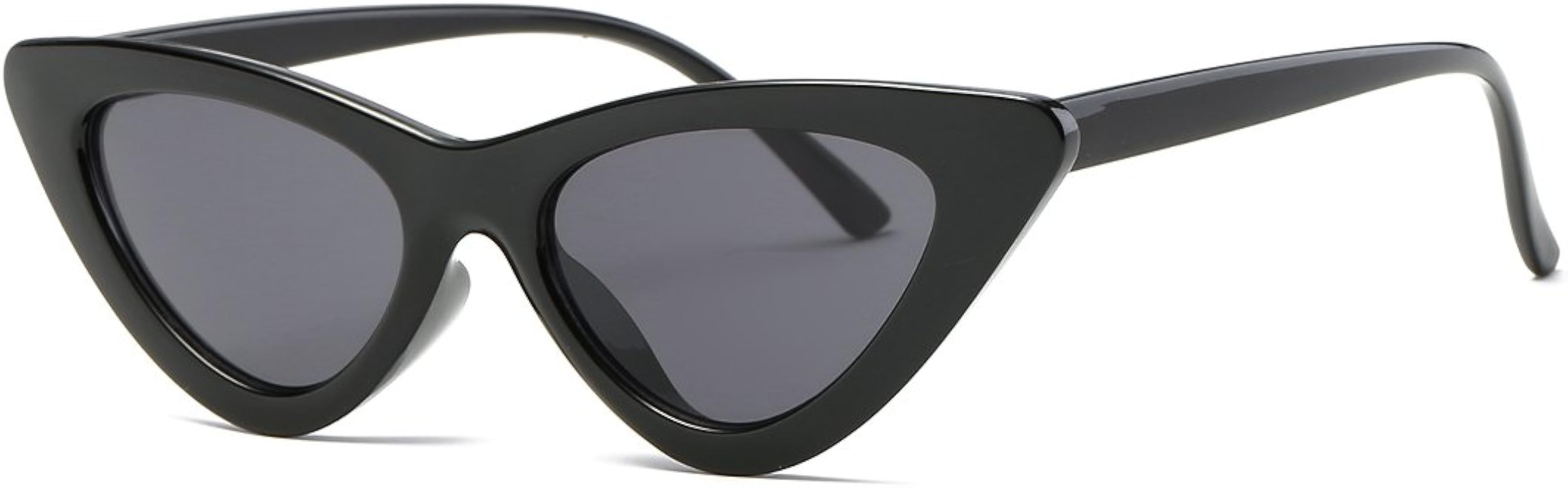 kimorn Cat Eye Sunglasses Women Clout Goggles Kurt Cobain Retro Sun Glasses K0566 | Amazon (US)