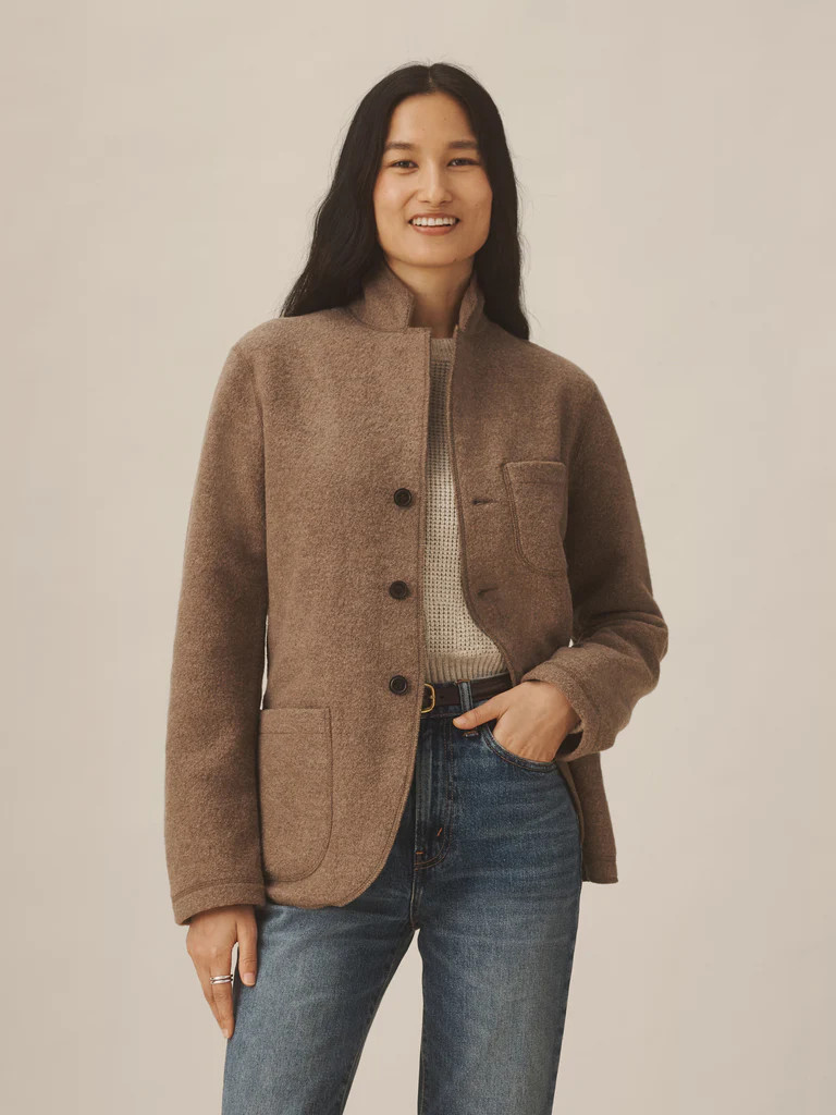 Felted Wool Chore Coat | Buck Mason