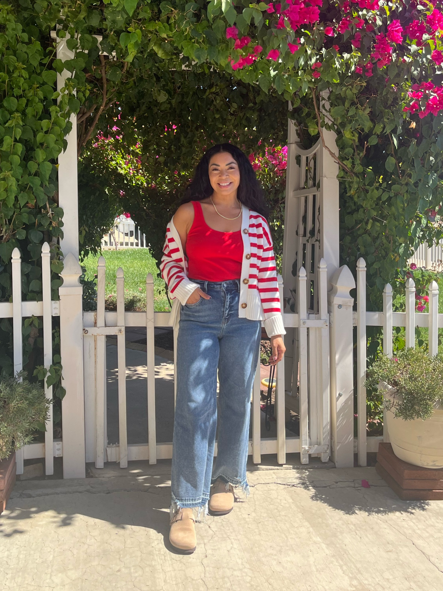 Todays casual outfit 

Amazon cardigan and tank 