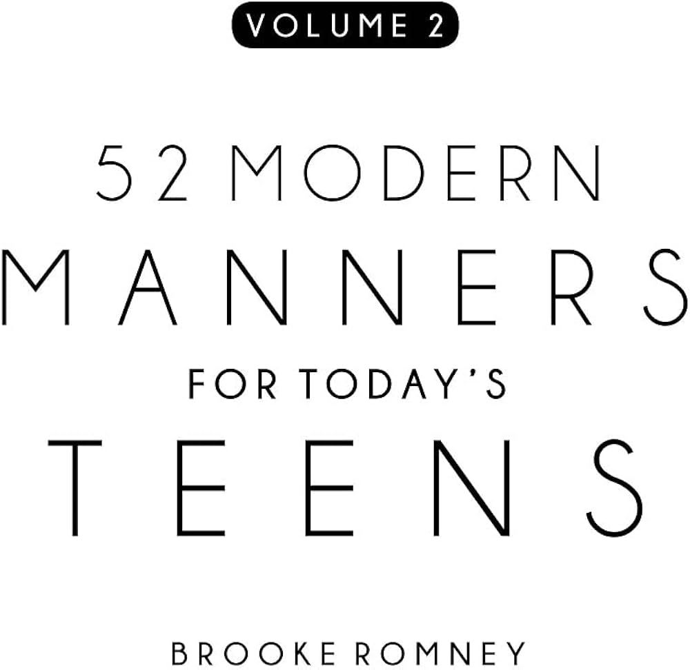 52 Modern Manners for Today's Teens (2) | Amazon (US)