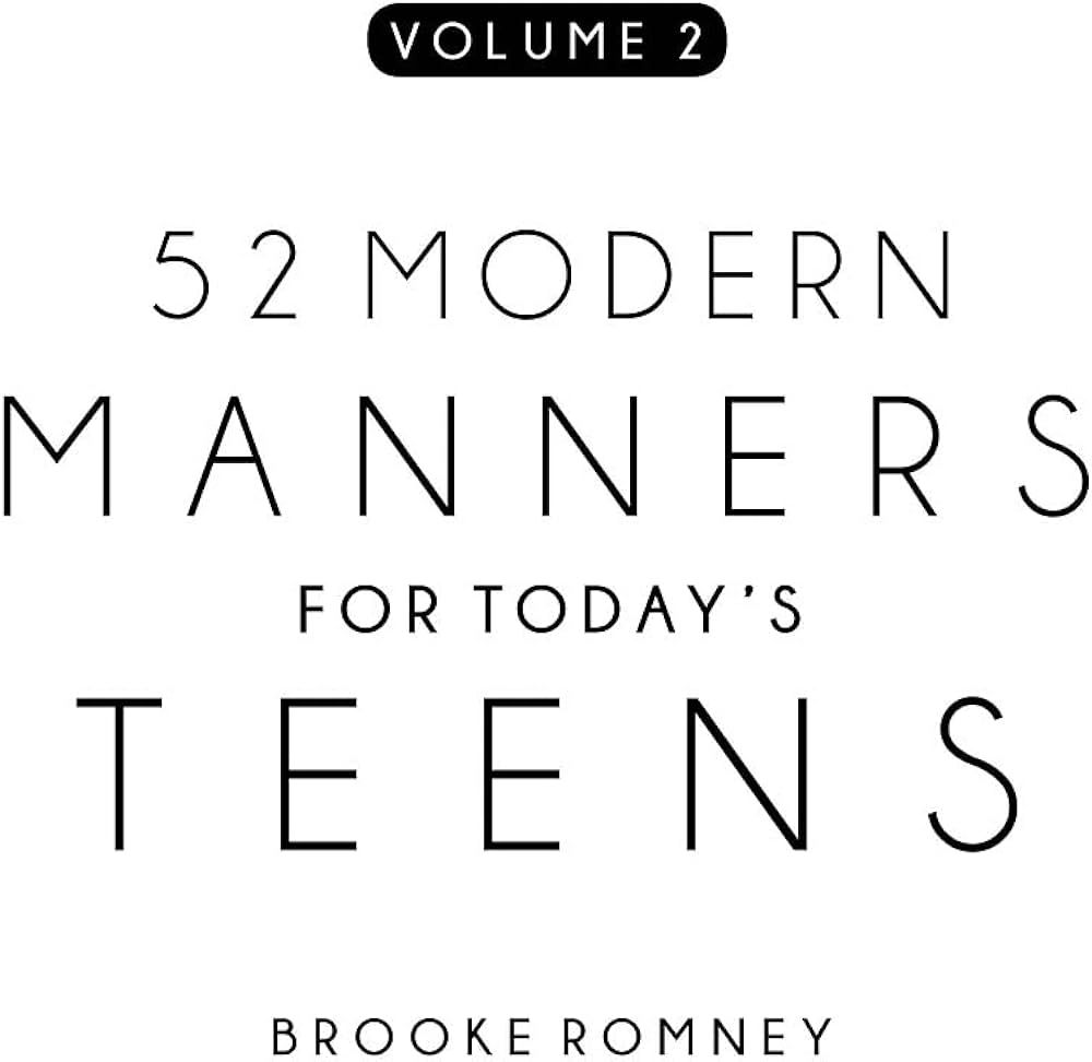 52 Modern Manners for Today's Teens (2) | Amazon (US)