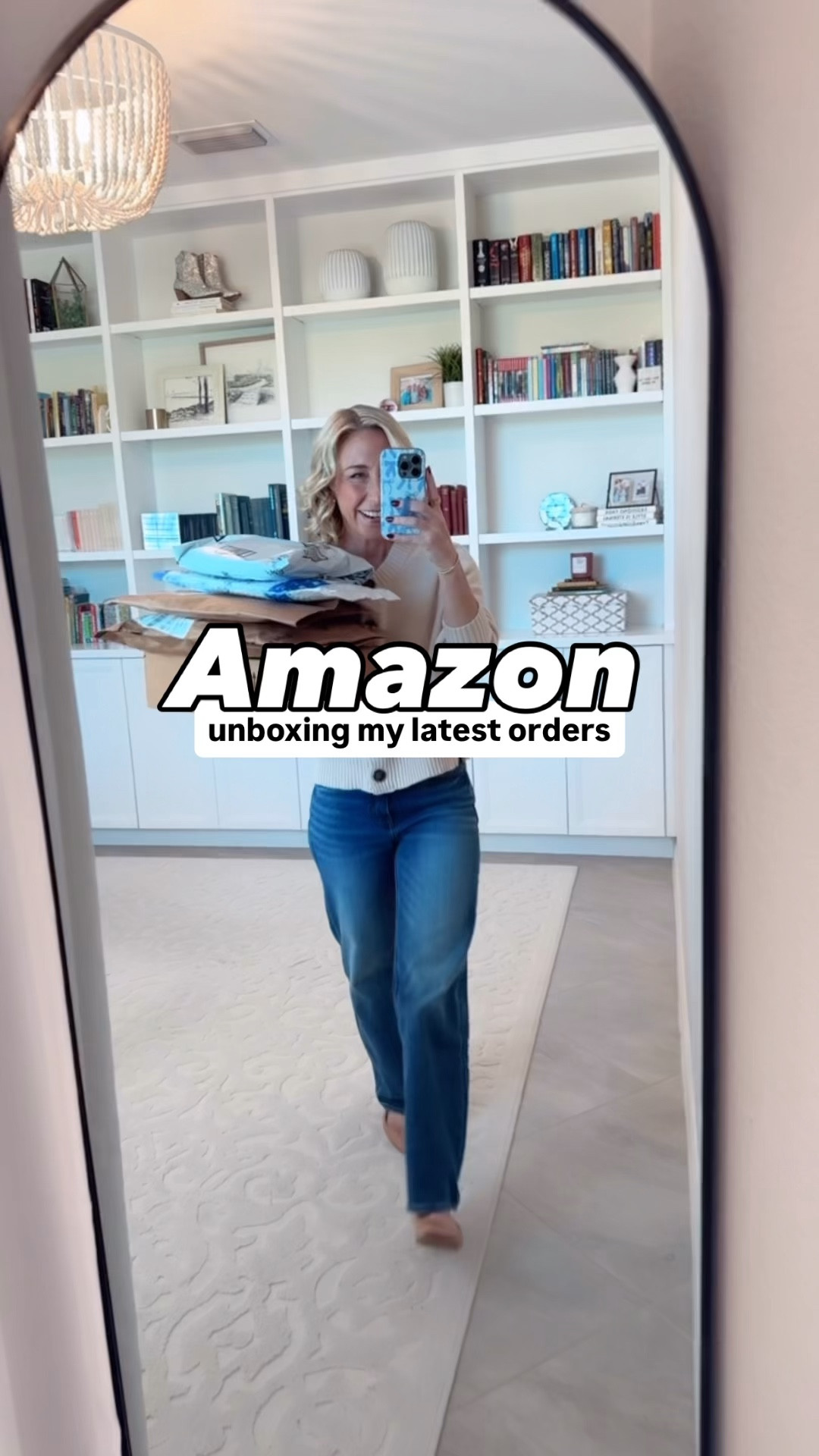 Button Cardigan - size small. (one color left, but it’s 50% off - now $16.49). * Bella Stretch Relaxed Straight Jeans - Color: Atlantic Blue - Size: 25 - Inseam: 28. 1. Heart Puff Short Sleeve Sweater - size small. 8 colors. * Bella Stretch Wide Leg Jeans - Color: Midnight Blue - Size: 25 - Inseam: 30. 2. Bow Print Short Sleeve Sweater - size small. 5 prints. 3. Three Layer Large Cosmetic Case - 7 colors. 4. Pearl & Bow Embellished Short Sleeve Sweater - size small (should have gotten an XS). 3 colors. 5. Floral Cardigan - size small. 6 colors. 6. Printed Palazzo Pants - size small. 9 colors. * satin button down - mine is old, but I’m linking another option. * navy short sleeve t-shirt - size small

#LTKSeasonal#LTKOver40#LTKFindsUnder50 

 