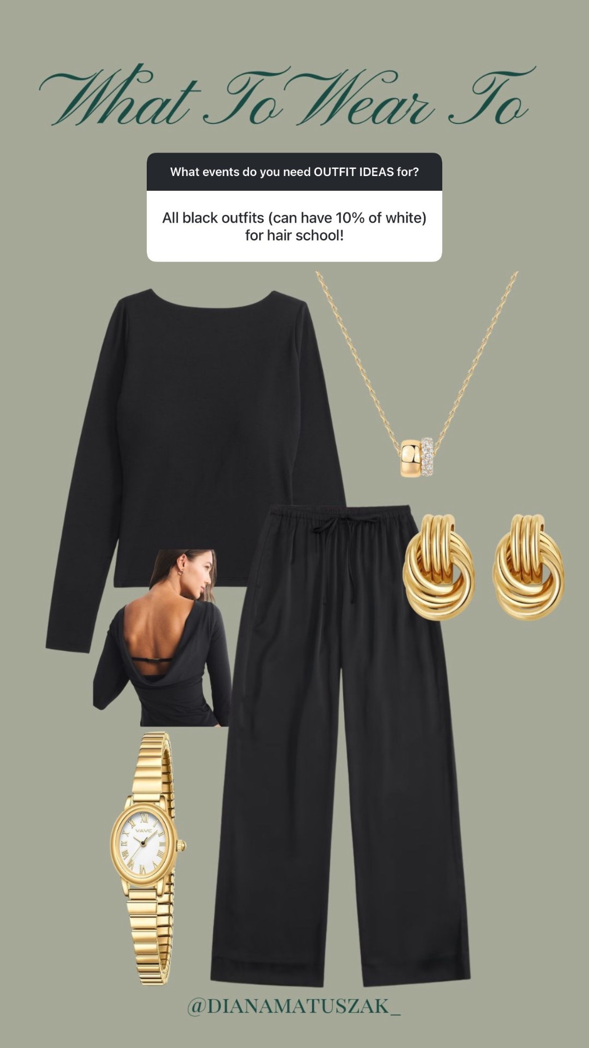 All black outfit idea 

#LTKStyleTip #LTKFindsUnder50 #LTKHoliday