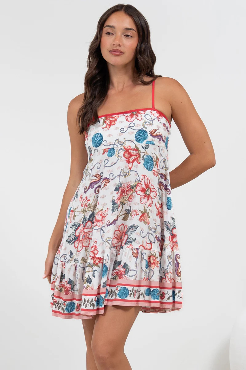 Shop Dresses: Essie Mini Dress - Safia Print | saltycrush.com | Salty Crush
