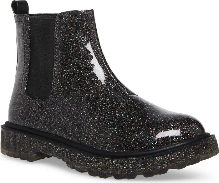 JCliche Glitter Chelsea Boot | Nordstrom