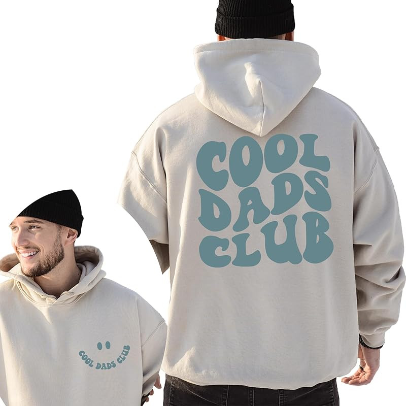 Cool Dads Club Hoodie Cool Dad Hoodie New Dad Gift for Birthday Fathers Day Gift from Daughter Gi... | Amazon (US)