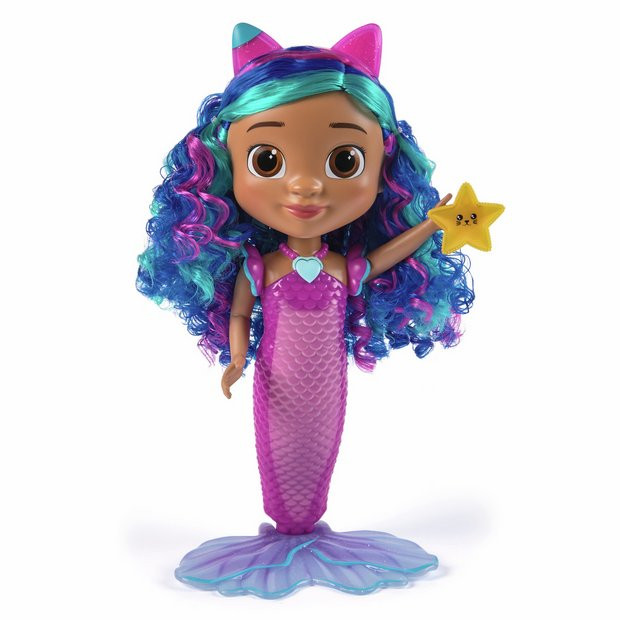 Buy Gabby's Dollhouse The Movie Sing & Shine Mermaid Doll | Dolls | Argos | argos.co.uk