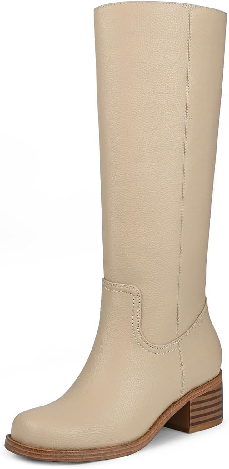 Women's Platform Knee High Riding Boots | Amazon (US)