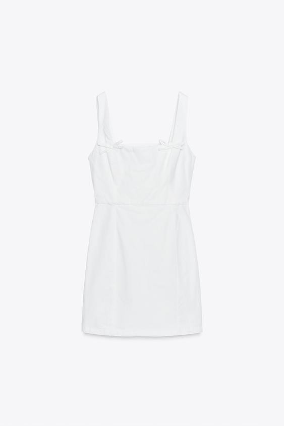 TIE MINI DRESS | Zara US