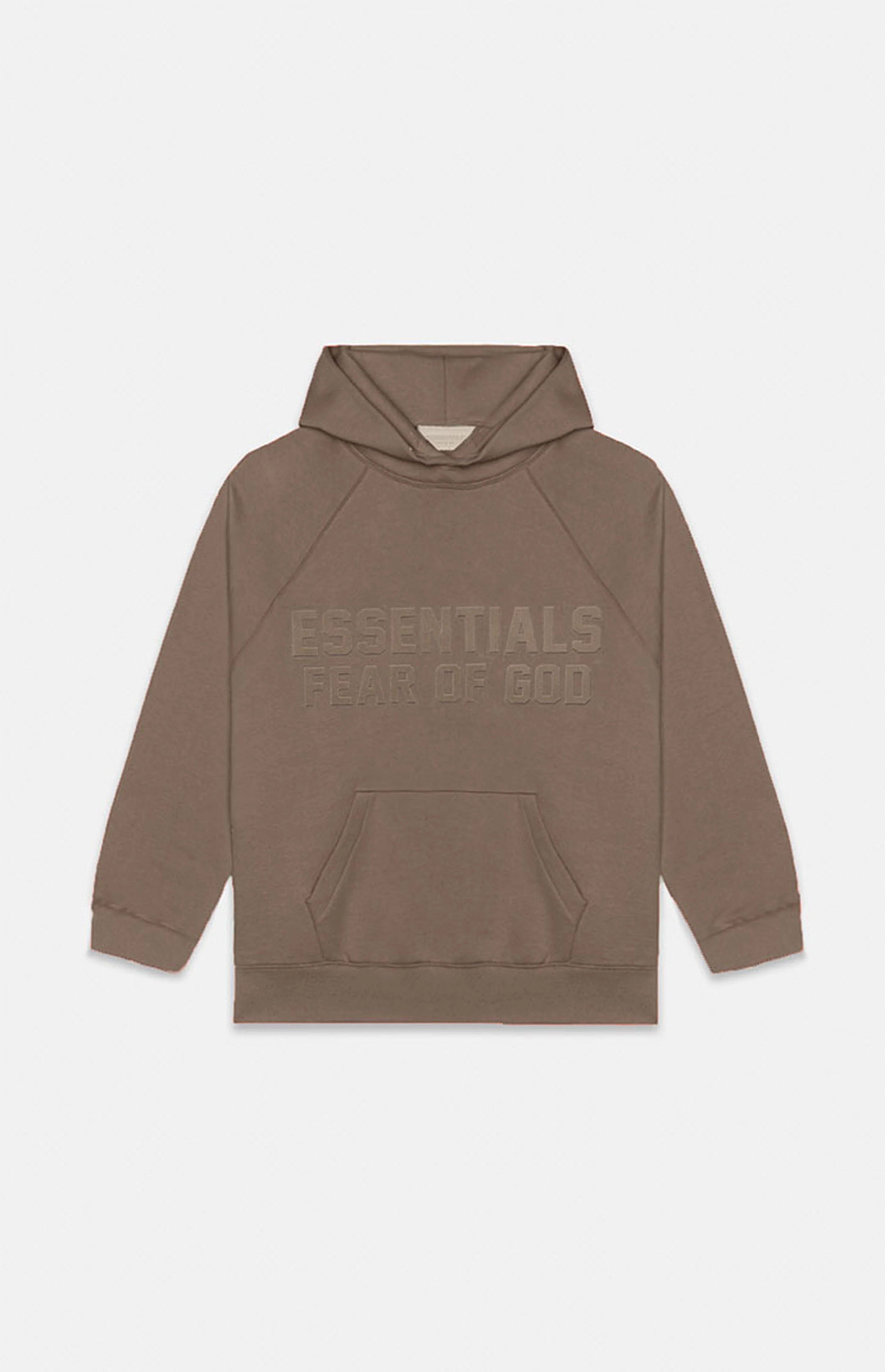 Essentials Fear Of God Wood Hoodie | PacSun