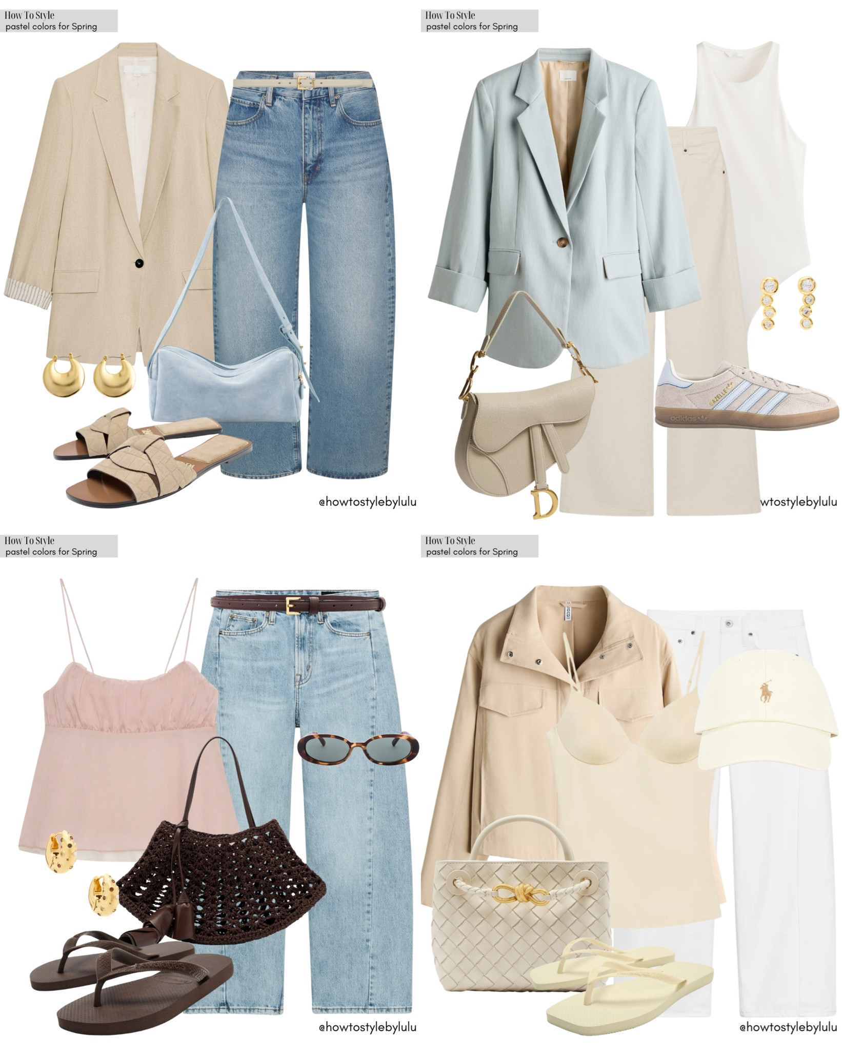 5 ways to style pastel colors for Spring🌸🫶🏼✨

#LTKspring #LTKsummer