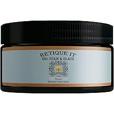 Water-Based Gel Stains by Retique It (8oz Stain, White Wash), 8 Ounce Stain, 60 Pecan | Amazon (US)