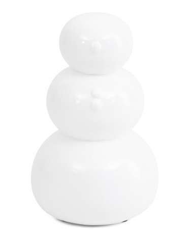 Ceramic Snowman | TJ Maxx