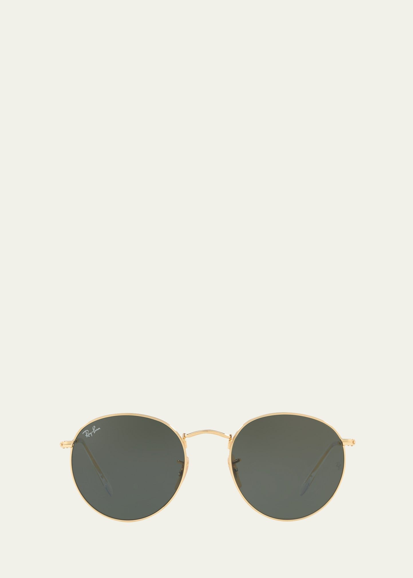 Ray-Ban Gradient Round Metal Sunglasses, 53MM | Bergdorf Goodman