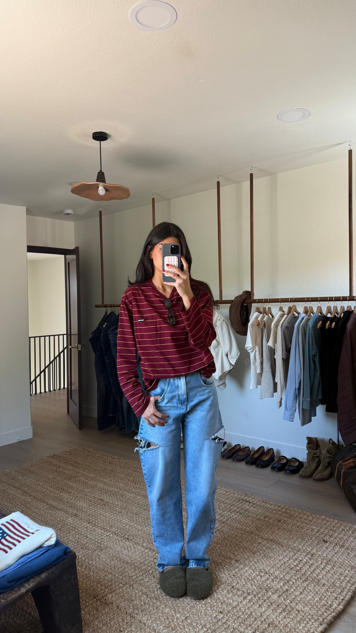 Shirt - medium
Pants - 38